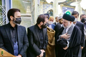 مراسم بزرگداشت آیت الله محمد محمدی ری شهری در مسجد اعظم قم‎  10
