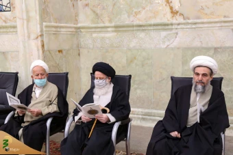 مراسم بزرگداشت آیت الله محمد محمدی ری شهری در مسجد اعظم قم‎  33