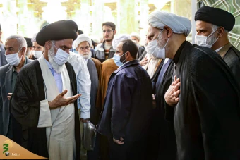 مراسم بزرگداشت آیت الله محمد محمدی ری شهری در مسجد اعظم قم‎  11
