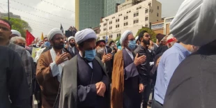 تشییع دومین شهید حادثه تروریستی حرم رضوی 3
