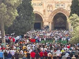 در اولین نماز جمعه ماه مبارک رمضان؛

حضور 80 هزار نمازگزار در مسجدالاقصی