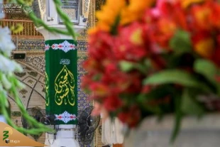 تزیین صحن مطهر علوی(ع) به مناسبت ولادت حضرت امام حسن مجتبی(ع) 4