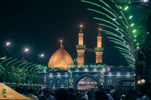 مراسم احیای شب بیست و یکم ماه رمضان در حرم مطهر حضرت ابوالفضل(ع)+عکس 3