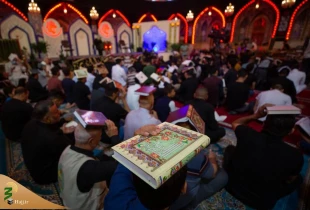 مراسم احیای شب بیست و یکم ماه رمضان در حرم مطهر حضرت ابوالفضل(ع)+عکس 6