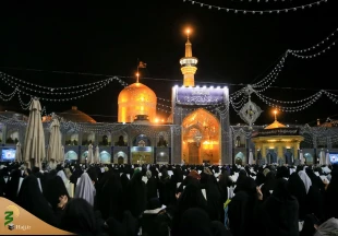 مراسم احیاء شب بیست و سوم ماه رمضان در حرم مطهر رضوی 3