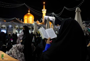 مراسم احیاء شب بیست و سوم ماه رمضان در حرم مطهر رضوی 8