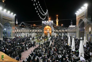 مراسم احیاء شب بیست و سوم ماه رمضان در حرم مطهر رضوی 15