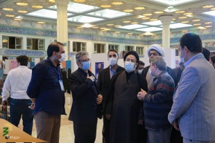 سرپرست حجاج ایرانی از نمایشگاه قرآن دیدن کرد 4