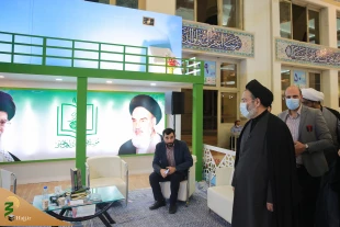 سرپرست حجاج ایرانی از نمایشگاه قرآن دیدن کرد 6