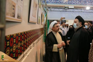 سرپرست حجاج ایرانی از نمایشگاه قرآن دیدن کرد 8