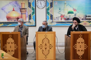 تبادل نظر مسئولان حوزه حج و زیارت برای پیگیری سریعتر امورحج آینده 8