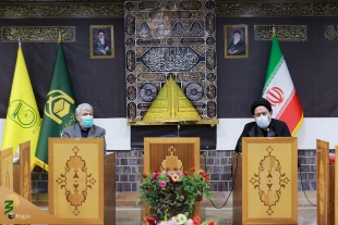 تبادل نظر مسئولان حوزه حج و زیارت برای پیگیری سریعتر امورحج آینده 9