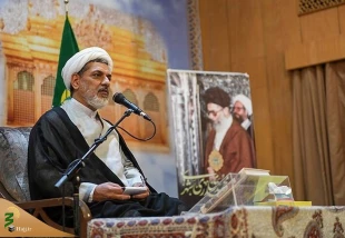 برگزاری مراسم چهلمین روز رحلت آیت‌الله ری‌شهری در حرم عبدالعظیم حسنی 2