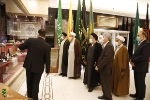بازدید نماینده ولی فقیه در امور حج و زیارت از موزه امام علی (ع) در قم 3