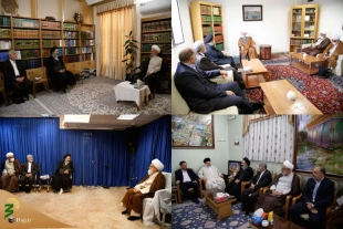 At the meeting of Maraji’ 
Full readiness for dispatching Iranian pilgrims to the land of revelation
 2