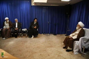 At the meeting of Maraji’ 
Full readiness for dispatching Iranian pilgrims to the land of revelation
 2