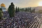 حضور هزاران فلسطینی در نماز جمعه مسجد الاقصی با وجود مانع‌تراشی‌های رژیم صهیونیستی 2