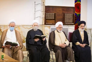 درمراسم زیارت عاشورا در محل سازمان حج و زیارت انجام شد؛

گرامیداشت یاد والده حجت الاسلام والمسلمین قاضی عسکر 10