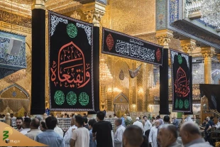 سیاه پوش شدن کربلا به مناسبت سالروز تخریب قبور ائمه بقیع(ع) 3