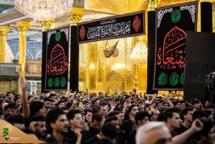 سیاه پوش شدن کربلا به مناسبت سالروز تخریب قبور ائمه بقیع(ع) 6