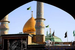 شهرستان ری در سالروز وفات حضرت عبدالعظیم حسنی سیاه پوش شد