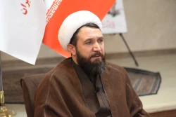 دیدار مسئول دفتر نمایندگی بعثه مقام معظم رهبری  با مدیر عامل هلال احمر استان آذربایجان شرقی 3