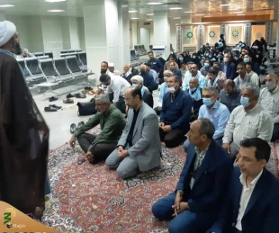 اعزام نخستین گروه زائرین عتبات سوریه از فرودگاه بندرعباس 4