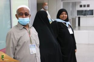 اعزام نخستین گروه زائرین عتبات سوریه از فرودگاه بندرعباس 9