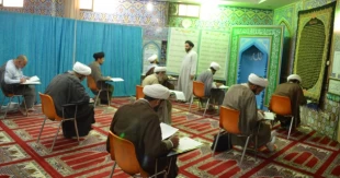 برگزاری آزمون ارتقاء روحانیون عتبات عالیات به عمره دراصفهان 6