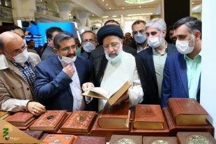 بازدید سرزده رئیس‌جمهور از نمایشگاه کتاب 3