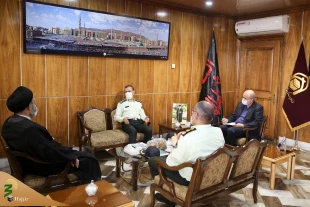 Iran’s airports police commander meets with the Supreme Leader’s representative in Hajj and Pilgrimage affairs 5
