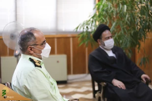 Iran’s airports police commander meets with the Supreme Leader’s representative in Hajj and Pilgrimage affairs 6