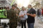 چهار موکب در محل حادثه متروپل آبادان مستقر شد 2