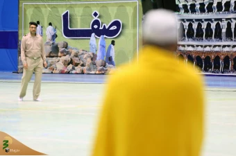 تمرین حج ابراهیمی با لبیک حاجیان خدا 12