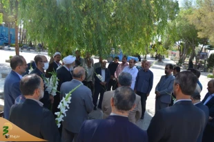 تجدید میثاق کارگزاران حج اصفهان  با شهدا در بزرگداشت هفته حج 5