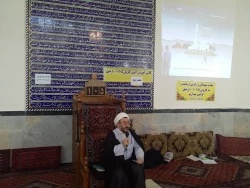 بازدید مسئول دفتر نمایندگی بعثه مقام معظم رهبری در استان اردبیل از روند برگزاری کلاسهای آموزش زائرین حج تمتع استان 5