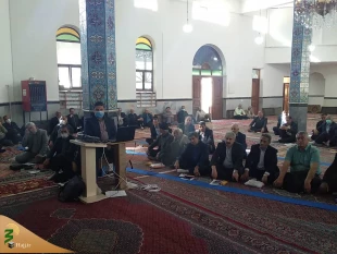 بازدید مسئول دفتر نمایندگی بعثه مقام معظم رهبری در استان اردبیل از روند برگزاری کلاسهای آموزش زائرین حج تمتع استان 7