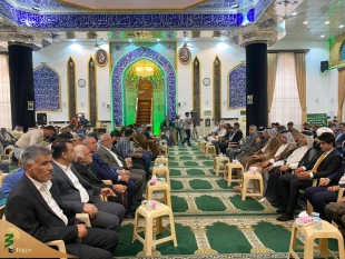 مراسم گرامیداشت سالروز رحلت امام خمینی (‌ره ) در کربلا برگزار شد
 2