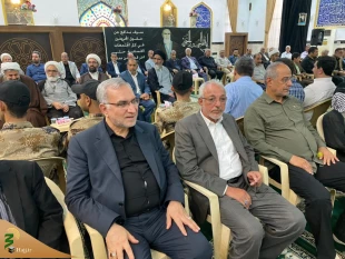 مراسم گرامیداشت سالروز رحلت امام خمینی (‌ره ) در کربلا برگزار شد
 4