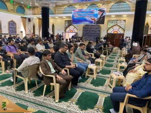 مراسم گرامیداشت سالروز رحلت امام خمینی (‌ره ) در کربلا برگزار شد
 6