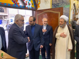 مراسم گرامیداشت سالروز رحلت امام خمینی (‌ره ) در کربلا برگزار شد
 7