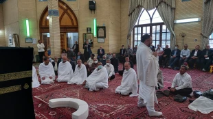 همایش متمرکز زائرین حج تمتع استان اردبیل برگزار شد. 7