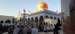 اولین جلسه جامع زائران ایرانی در صحن حرم حضرت زینب (س) 3