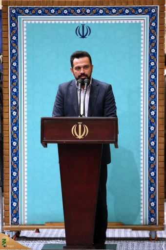 دیدار کارگزاران حج با با حضرت آیت‌الله خامنه‌ای رهبر انقلاب اسلامی
 6