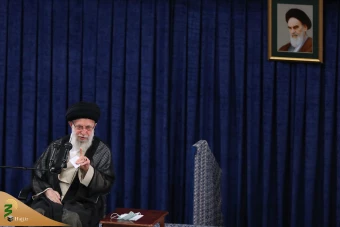 دیدار کارگزاران حج با با حضرت آیت‌الله خامنه‌ای رهبر انقلاب اسلامی
 28