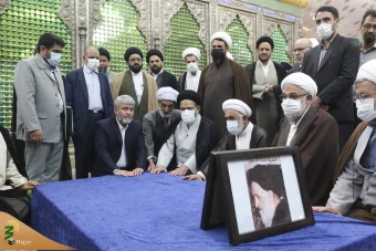 تجدید میثاق مسؤولان حج وزیارت با آرمان های امام خمینی(قدس سره) 14