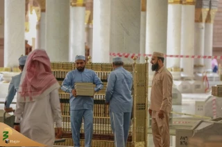 توزیع بیش از ۹ هزار قرآن ترجمه‌شده به ۵۲ زبان در مسجدالنبی(ص)