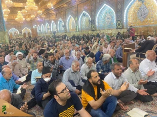 همزمان با ولادت امام رضا (ع)
مراسم دعای کمیل در کربلای معلی برگزار شد  2