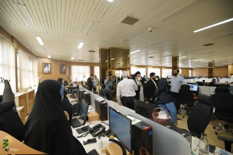 بازدید حجت الاسلام نواب از خبرگزاری ایرنا2 