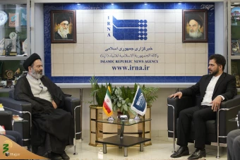 بازدید حجت الاسلام نواب از خبرگزاری ایرنا 7